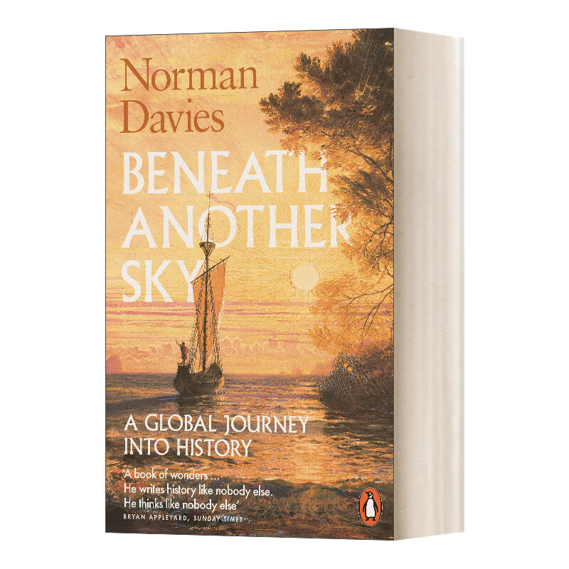 进口原版 beneath another sky 另一片天空下走进历史的全球之旅 诺曼