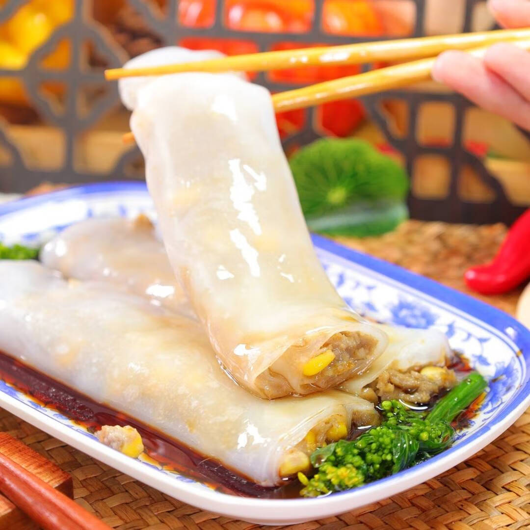 hywlkj广式肠粉正宗立泰潮州有口福潮汕风味广东早餐茶点茶楼下午茶