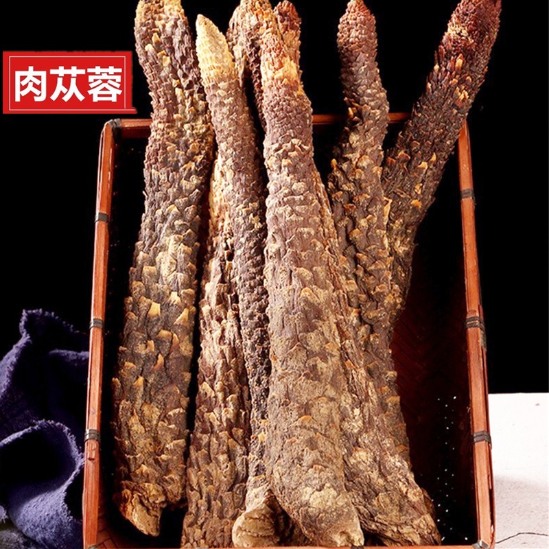 尧虎 肉苁蓉阿拉善油肉苁蓉整根礼盒装 500克左右(2根)