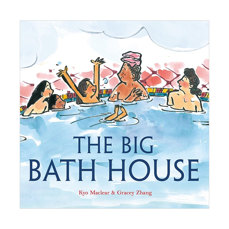 【现货】大澡堂 the big bath house 日本文化城市知识故事绘本 人文