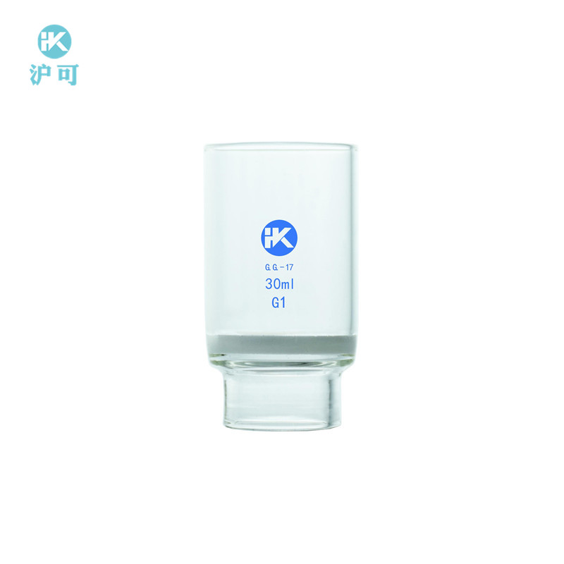 定制玻璃砂芯坩埚10/30/40/50/60/100ml粗纤维/复式坩埚 鹿头30ml g1