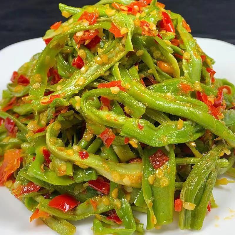 屿毅江西超脆嫩贡菜响菜下饭菜辣椒酱香辣麻辣拌面小吃 香辣贡菜1瓶