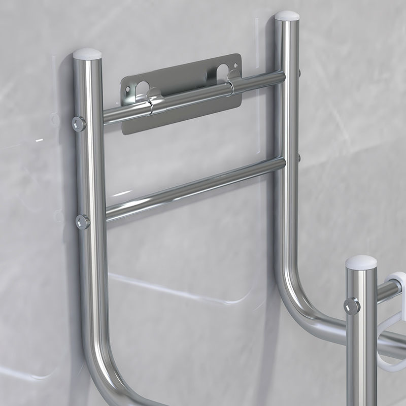 不锈钢卫生间放盆架洗脸盆架子盆子收纳架免钉壁挂式置物架挂盆架