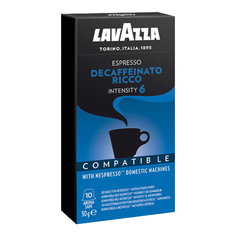 LAVAZZA 拉瓦萨 Nespresso Original适配咖啡胶囊 6号 10颗/盒
