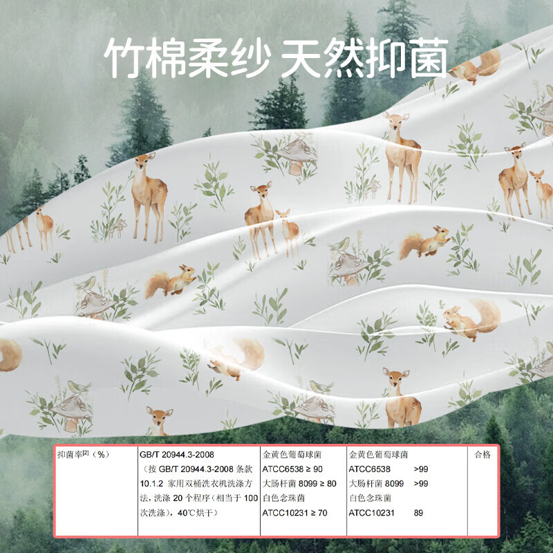 欧孕(OUYUN)婴儿夏季连体衣纱布新生儿衣服男女宝宝薄款哈衣空调爬服 花语萌兔-长 73cm
