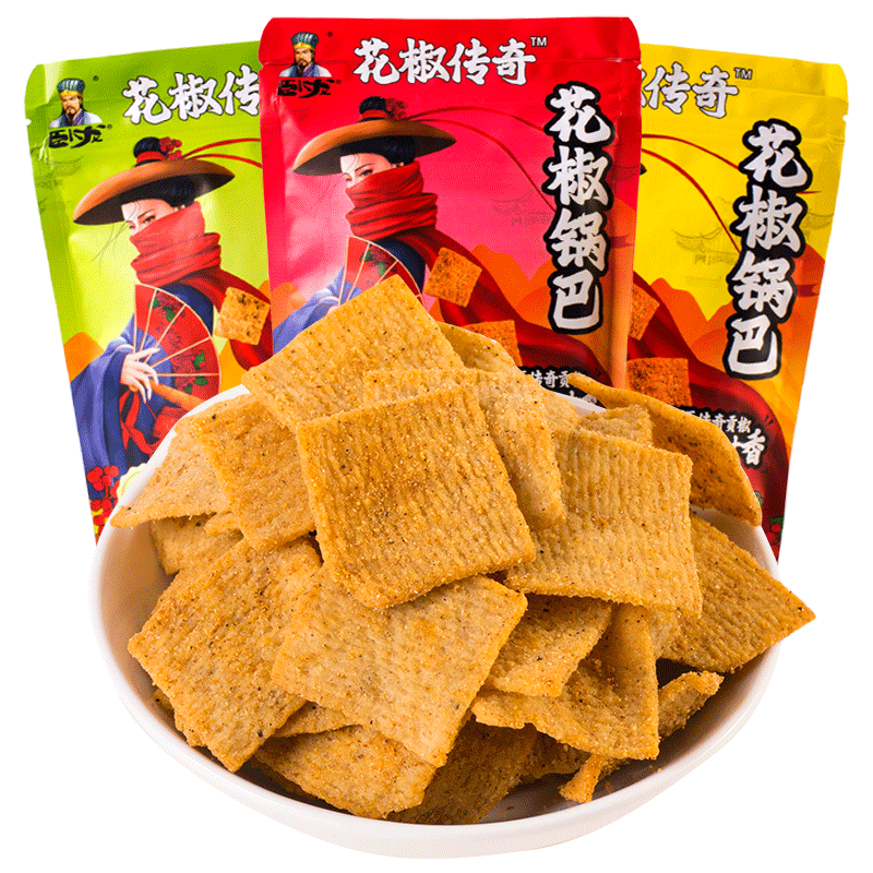 口感酥脆的卧龙花椒锅巴价格稳定，绝佳质量和口感备受推崇|休闲零食历史价格查询网址