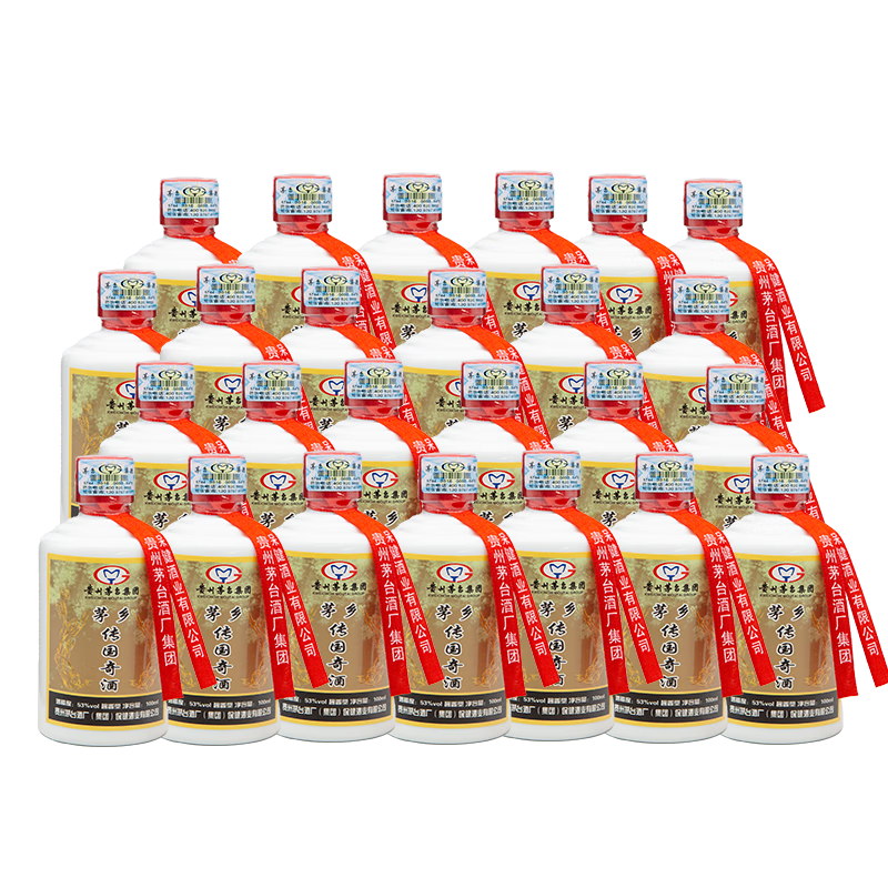 茅台【2018年】贵州茅台集团 茅乡传国奇酒 53度酱香型白酒100ml小酒