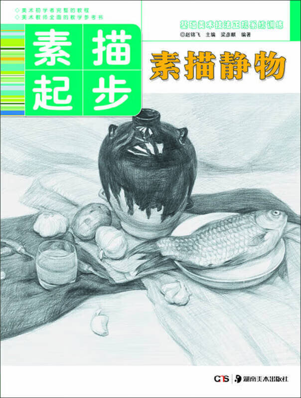 基础美术技法正规系统训练 素描起步 素描静物【正版书籍,畅读优品】