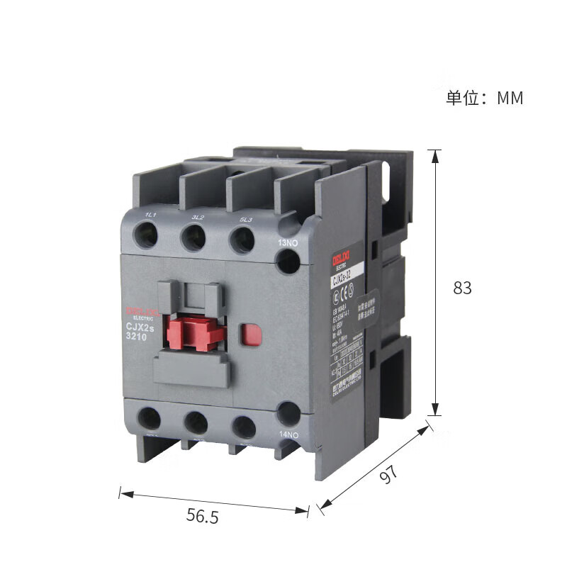 电气(delixi electric)交流接触器 cjx2s-3210 220v 380v 1 cjx2s