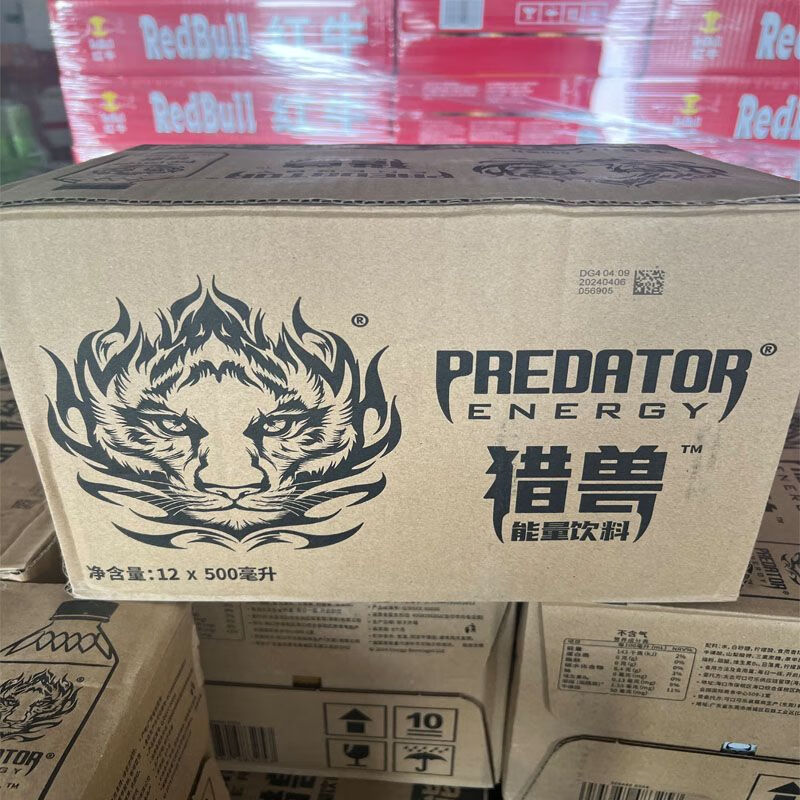 可口可樂（Coca-Cola）可口可樂獵獸能量飲料500ml瓶裝維生素功能飲品整箱 獵獸能量飲料500ml*12瓶