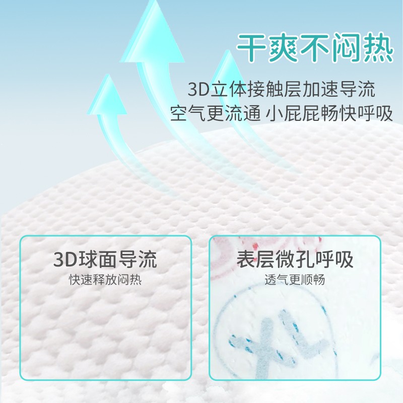 努比(Nuby)宝宝拉拉裤纸尿裤超薄干爽学步裤sky天空系列轻柔透气呵护敏感肌 拉拉裤 XXL码22片【15-28KG】