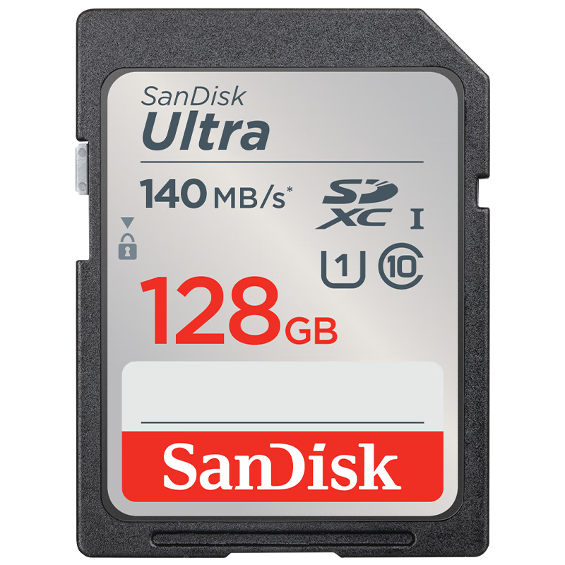SanDisk 闪迪 至尊高速系列 Ultra SD存储卡 128GB（UHS-I、C10）