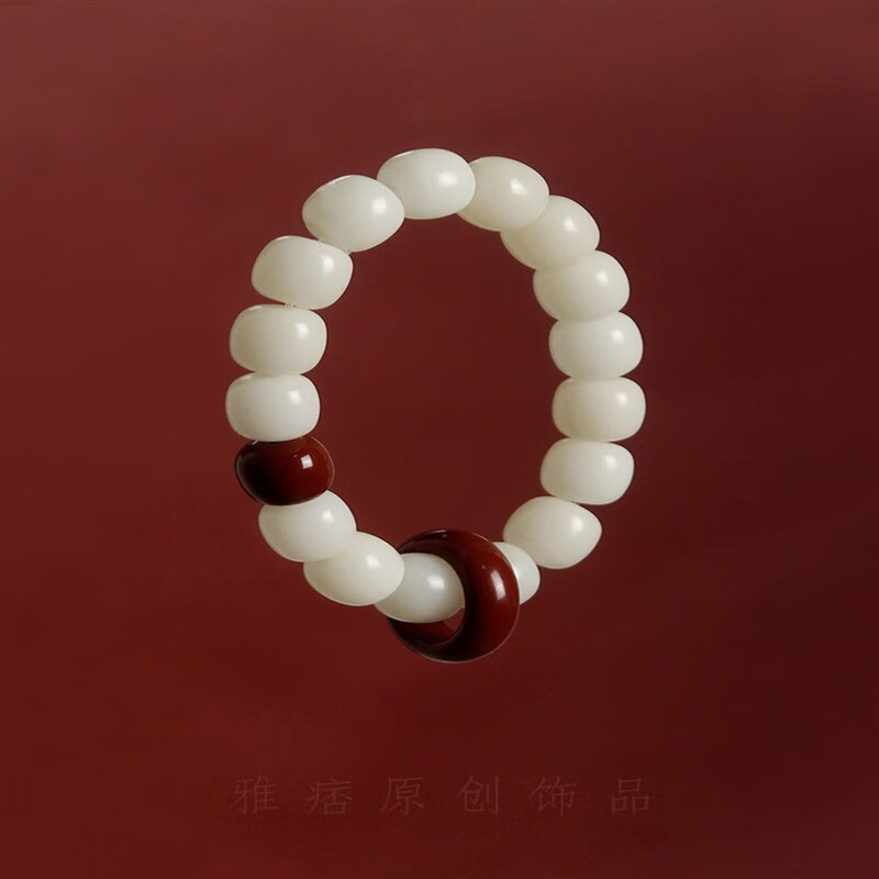 单圈11x12mm佛珠饰品 菩提子民族风手持手链 14cm-15cm手围尺寸