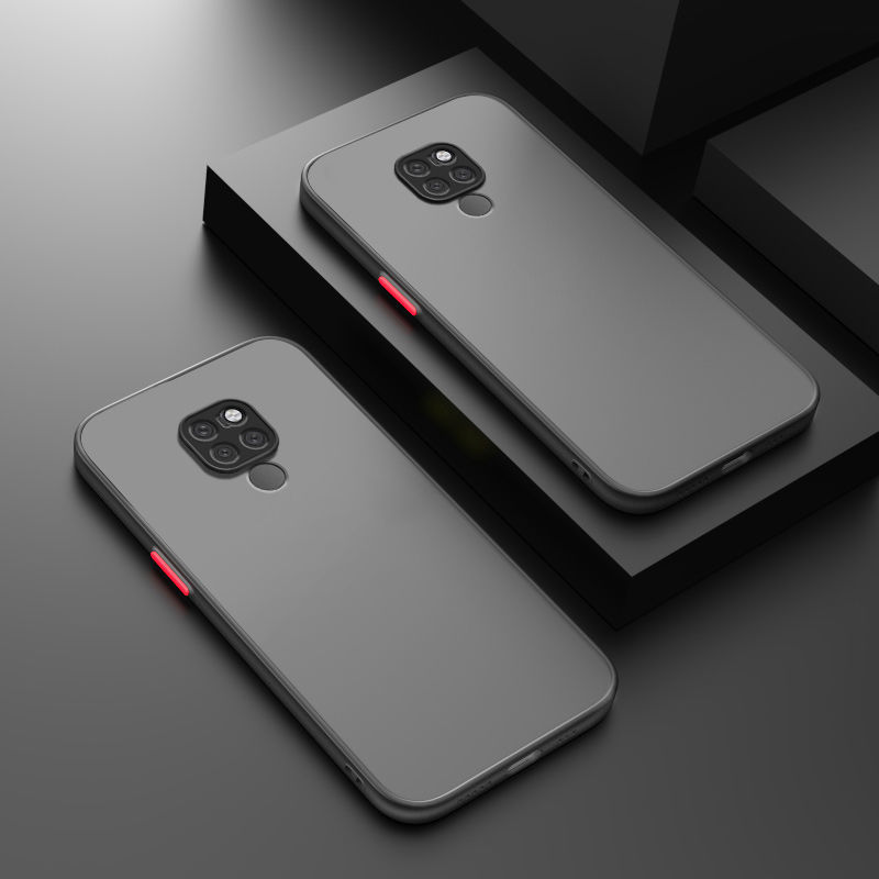 华为mate20撞色手机壳镜头全包保护套亲肤微磨砂防摔外壳简约新款hw