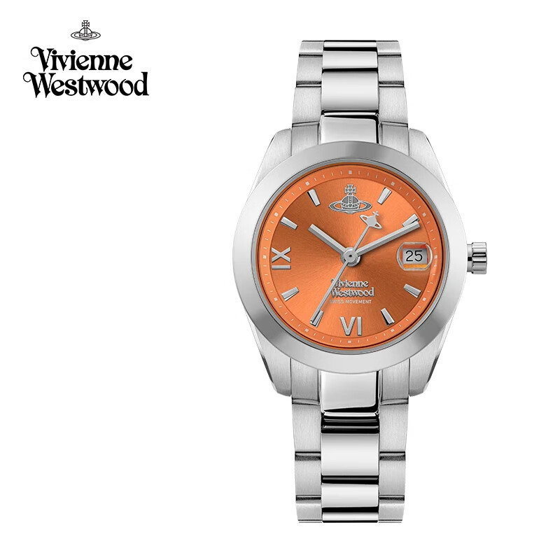 薇薇安·威斯特伍德（Vivienne Westwood）西太后手表女士小粉表时尚轻奢送女生日女友石英表情人节七夕礼物 爱