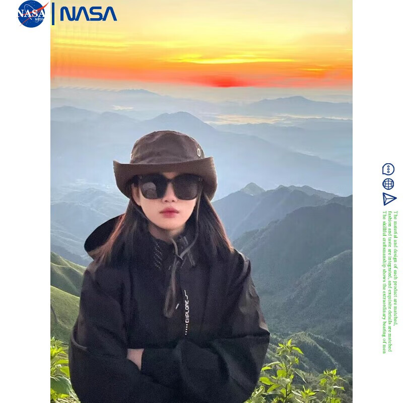 NASAMITOO可拆卸帽夹克外套情侣款2023秋冬休闲户外三合一上衣男女 黑色 2XL属于什么档次？