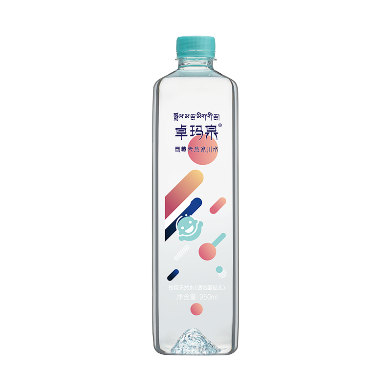 卓玛泉天然饮用水 950ml*12瓶/箱*6箱 （适合婴幼儿）