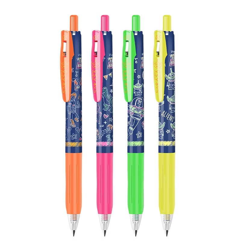 �����ƣ�ZEBRA��ToyStory��ʿ������ܶ�Ա�޶�JJ15��ɫ�������Ա�0.5mm 4֧װ