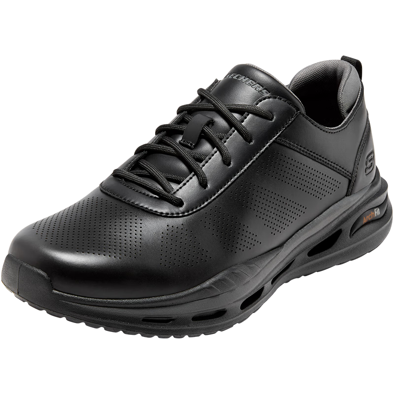���ڲ�����˹���棨Skechers��Ƥ���˶�Ь��ʿ�㹭֧�ſƼ�ţƤЬ��Լ�ٴ���������ƤЬ BLK��ɫ 42.5