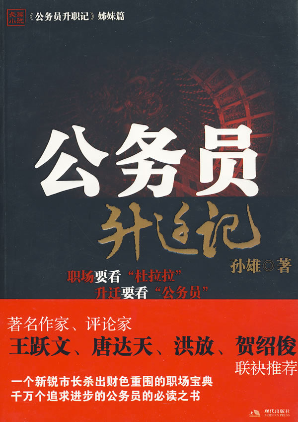 公务员升迁记 孙雄【正版图书,放心购买】