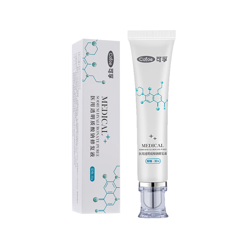 可孚 医用透明质酸钠修复液30g 适用于轻中度座疮,促进创面愈合与皮肤