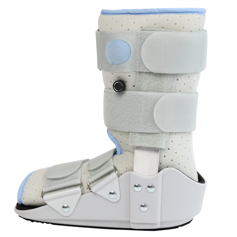 麦德威（medwe）医用跟腱靴康复鞋踝关节固定支具脚踝跖骨骨折充气行走鞋助行靴 二代行走轻便款【MD144-1】 M【鞋码参考主图】