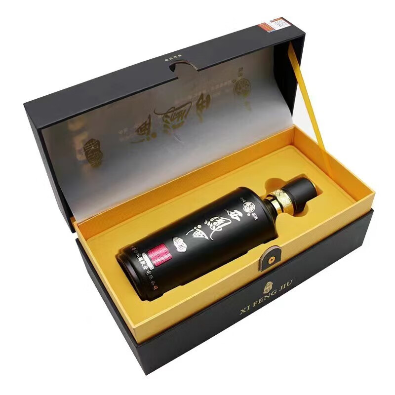 西凤酒 绵雅 55度 凤香型 高度白酒礼盒装 55度 500mL 1瓶