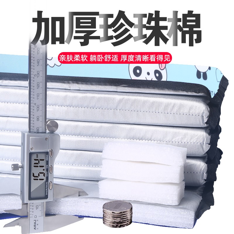 凡卡印象 儿童学校学生睡觉睡垫单人便携打地铺午休折叠垫子户外家用防潮 全套加厚3CM【小白狗】加长
