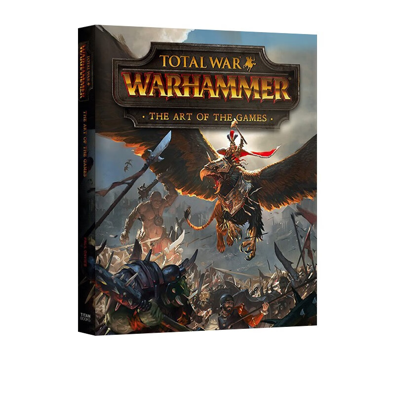 war: warhammer 英文原版 the art of the games 进口艺术画册titan