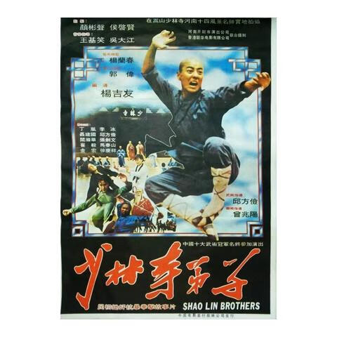 溥畔经典电影 少林寺弟子 dvd高清修复版 光盘 (丁岚 李冰)
