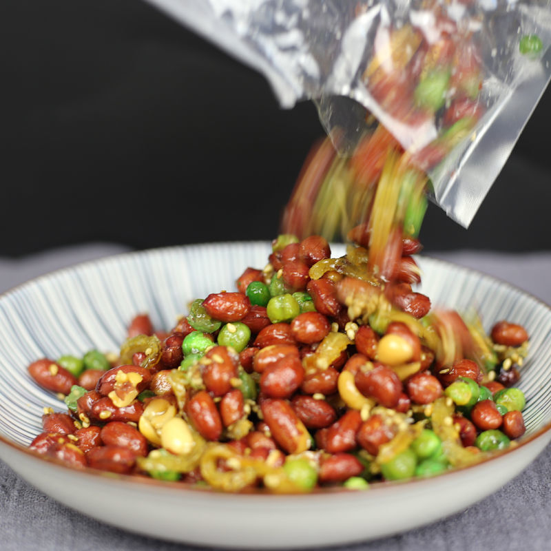 游小渔延边特产小鱼花生朝鲜族风味咸菜小鱼拌花生零食下酒菜下饭菜