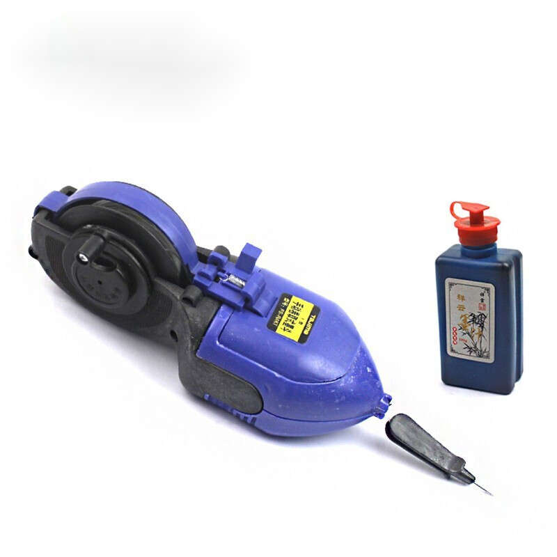 奔新农墨斗木工划线器手动专用工具弹线手摇墨线工地放线装修神器