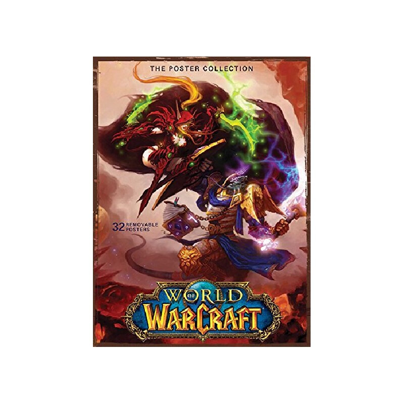 魔兽世界 海报系列 英文原版 world of warcraft poster collection
