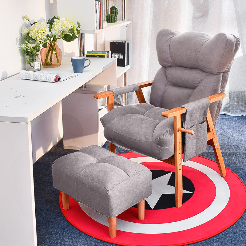 灰色 脚踏(倾斜腿)科技布款