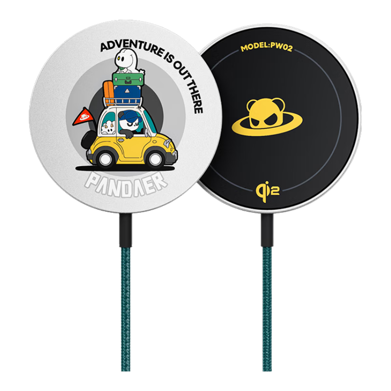 壨MEIZUPANDAER Qi2 15W߳ Pro Ұ Qi2֤ 15W߿ ϽЧɢ ƻΪС