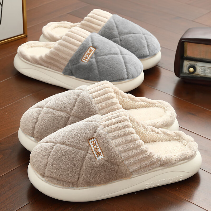 ���ڲ�����è������Ь��ʿ�ﶬ���Ӽһ��⴩���ë�ޱ�ů�������ʰ��������ЬŮ ����ɫ 44-45 (260mm) �ʺ�43-44