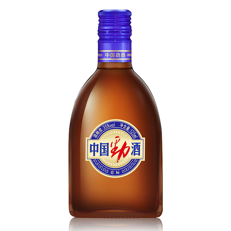 劲牌 劲酒 蓝标劲酒 36度 125ml*6 光瓶装 单瓶装 小瓶酒 轻饮便携