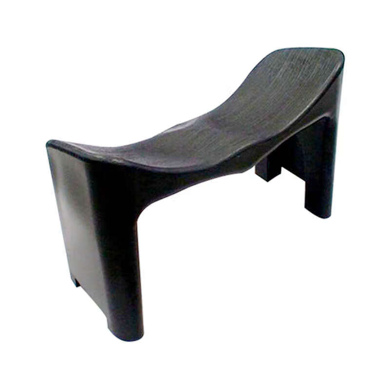 跪坐凳祷告凳子日式跪凳塑料椅打坐矮凳小板凳坐正坐跪拜家用坐垫 黑色-塑料跪拜凳