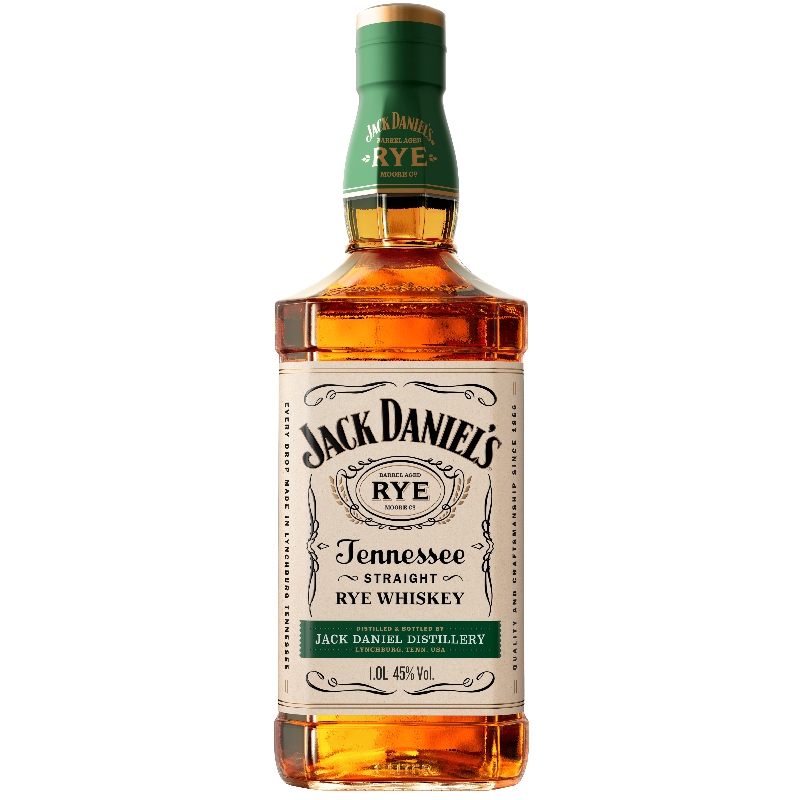 杰克丹尼（Jack Daniel's）美国田纳西州 黑麦威士忌 礼盒洋酒 1000ml