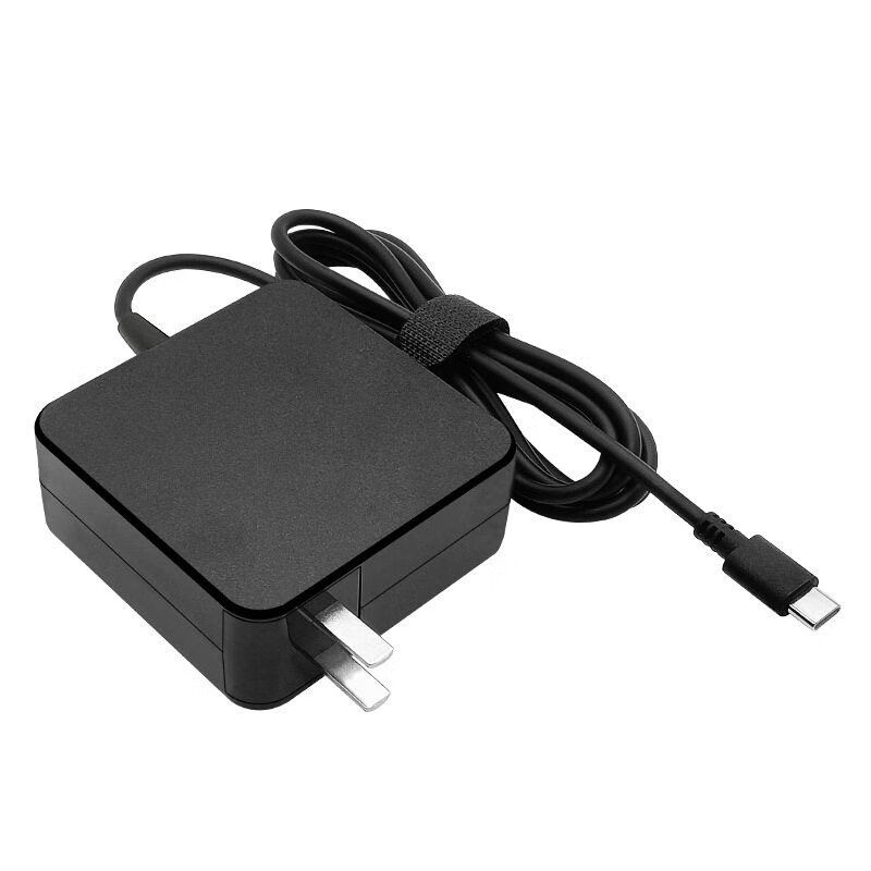 适用联想华为小米笔记本充电器 45W65W90W100W超级快充小新Type-C 黑色65W 20V-3.25A