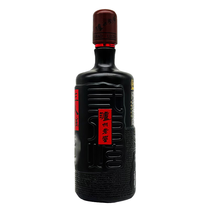 泸州老窖三人炫酒大壹品52度1000ml 浓香型白酒 52度 1L 4瓶 (非原箱)
