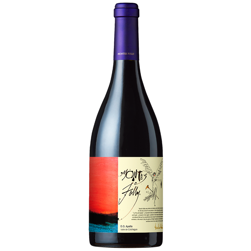 MONTES 蒙特斯 中央山谷设拉子干型红葡萄酒 750ml