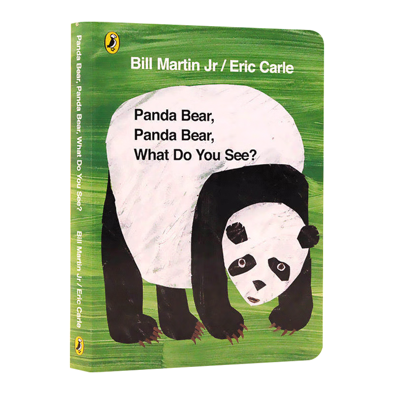 熊猫,熊猫,你看到了什么 纸板书 英文版 进口英语原版书籍