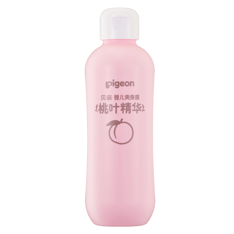 贝亲（Pigeon）桃叶精华 婴儿液体爽身露 四季通用 200ml IA171