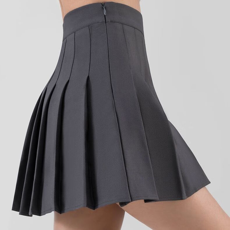 山头林村百褶裙无内衬无安全裤打底松紧高腰小短裙不带性感女半身裙子