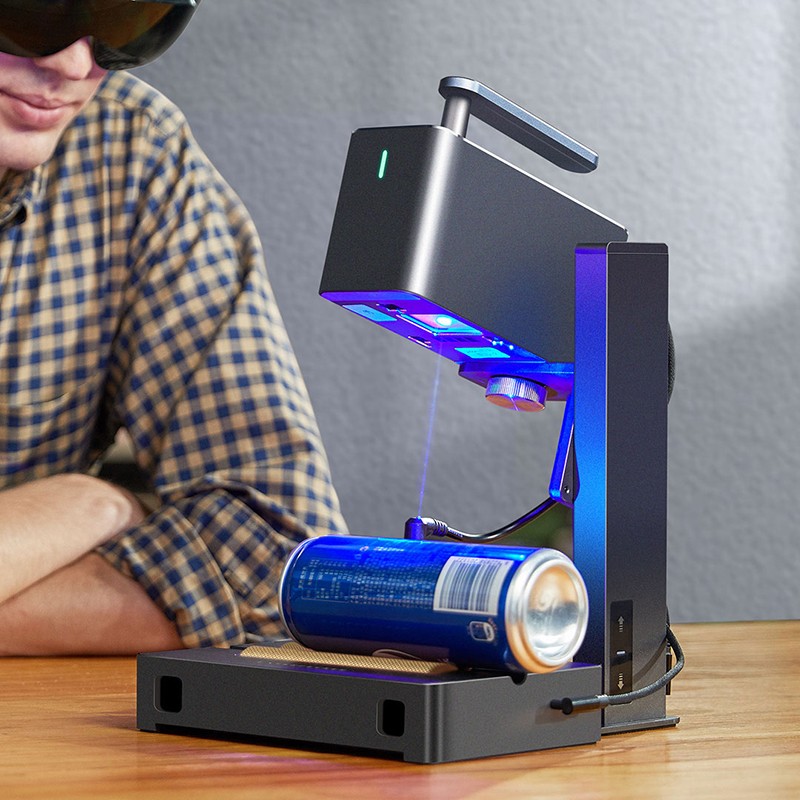 laserpecker 2代激光雕刻机小型多功能全自动便携式diy镭射打标刻字机