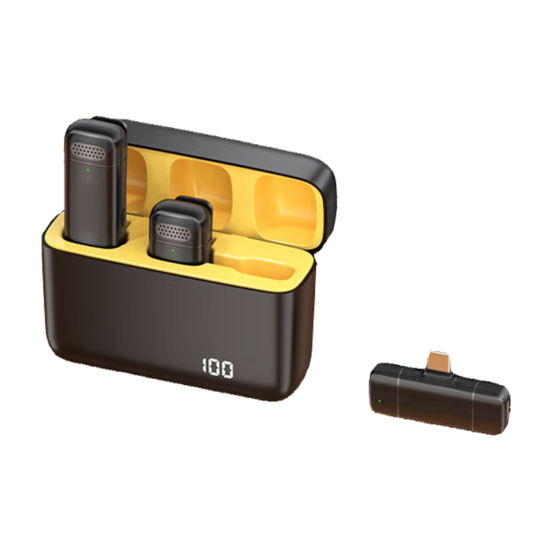 科沃无线领夹麦克风直播主播拍短视频手机专用户外降噪k歌录音收音麦