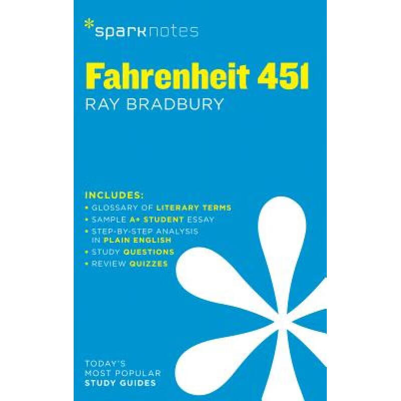 预订 Fahrenheit 451 SparkNotes Literature Guide