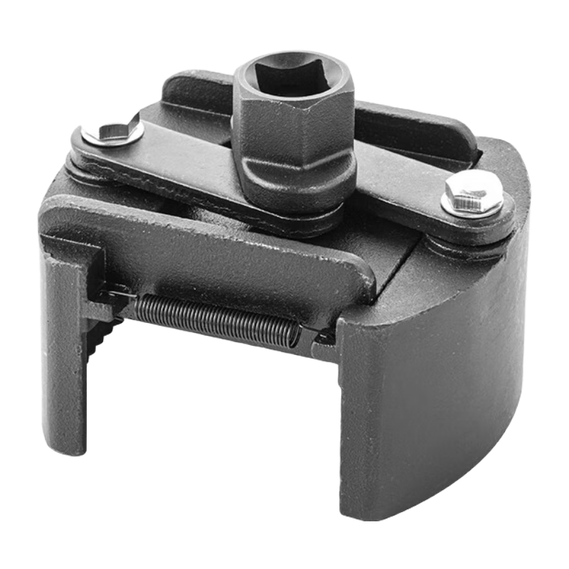 酷安騰可調(diào)節(jié)重型機(jī)濾扳手工具機(jī)油格扳手U型兩爪正反轉(zhuǎn)濾清器拆裝扳手 可調(diào)式濾清器扳手 小號(hào)60-80mm