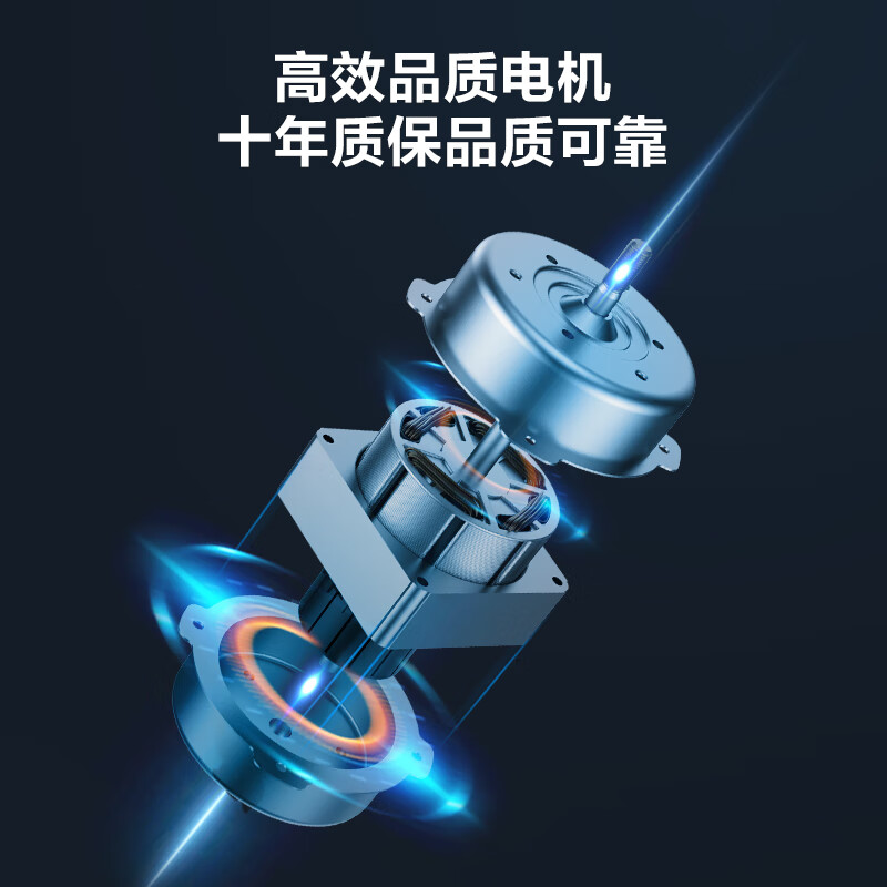 艾美特(AIRMATE)五叶家用电风扇大风量机械立式落地扇轻音节能柔风定时风扇落地式风扇 FSW65T2-5主图7